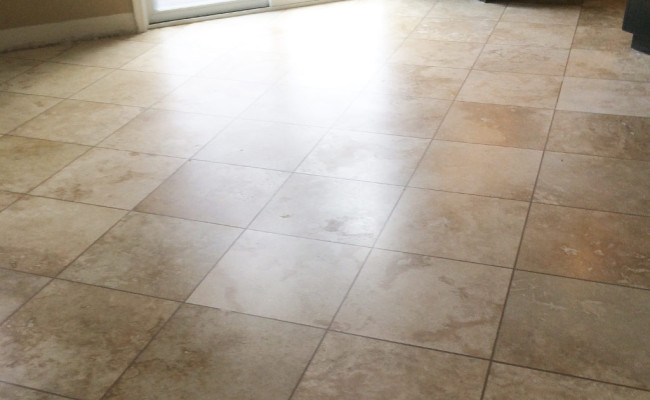 Matte Finish Travertine Floor