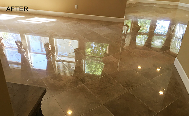 Marble Floor Polishing