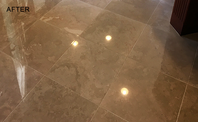 Polished Marble Floor